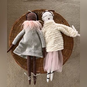 Sew Like A Girl - Anthropologie dolls.